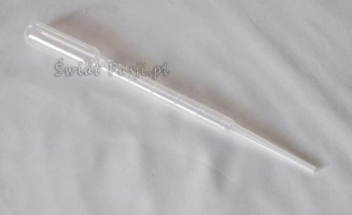 pipeta plastikowa / kroplomierz