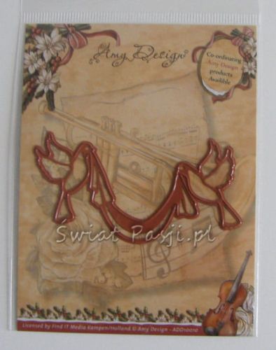 wykrojnik Amy design - doves w/ ribbon [ADD10010]