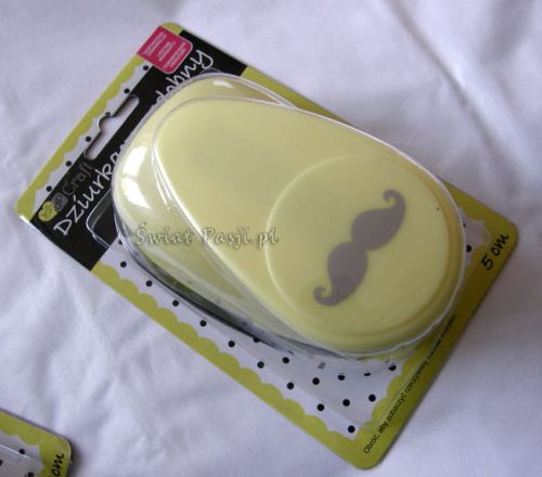 dziurkacz mega - wąsy [5 cm]