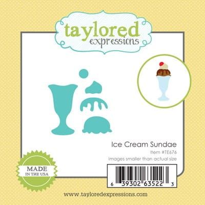 wykrojnik Taylored expressions - ice cream sundae [TE676]