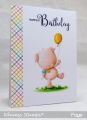 stempel gumowy Lee Holland Collection - piggy birthday party