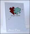 wykrojnik Whimsy Stamps - you complete me puzzle pieces die set