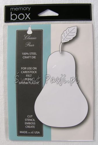 wykrojnik Memory Box - gruszka [98392] (Classic Pear)