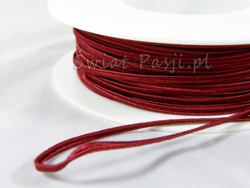 sznurek soutache PEGA - burgund