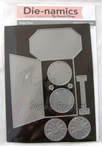 wykrojnik Die-namics - candy train box