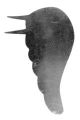 metalowe anielskie skrzydła - platynowe 12,5 cm