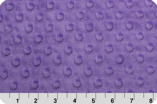 polar Minky cuddle dimple - fioletowy (jewel) 50x75