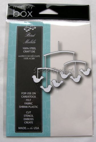 wykrojnik Memory Box - karuzelka z ptaszkami [98758] (Bird Mobile)