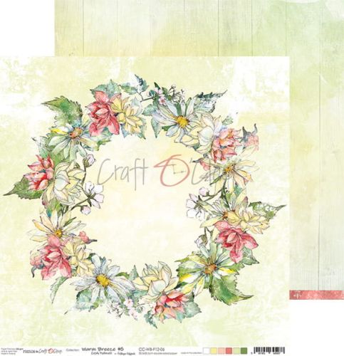 papier scrapbook Craft o'clock -  warm breeze 06