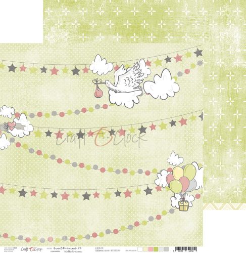 papier scrapbook Craft o'clock - sweet princess 04